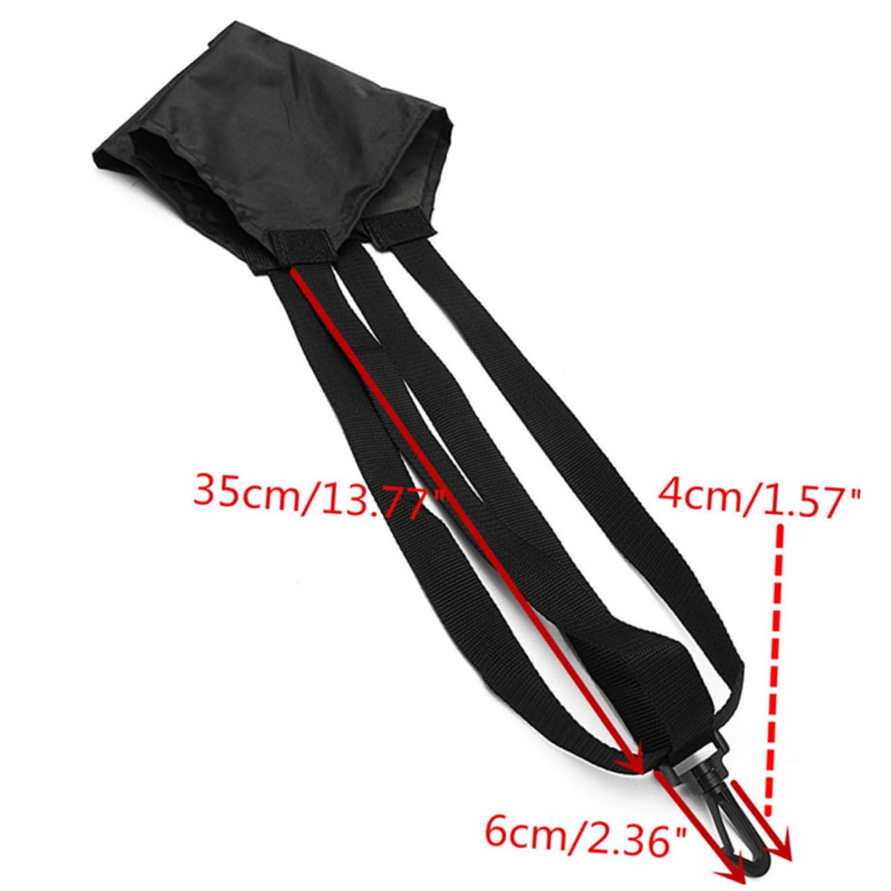 GRIRIW 1 Set Swim Training Resistance Belt with Adjustable Swimming Drag Parachute for Enhanced Strength and Endurance Lightweight and Portable Aquatic Exerciser Leash for All Ages