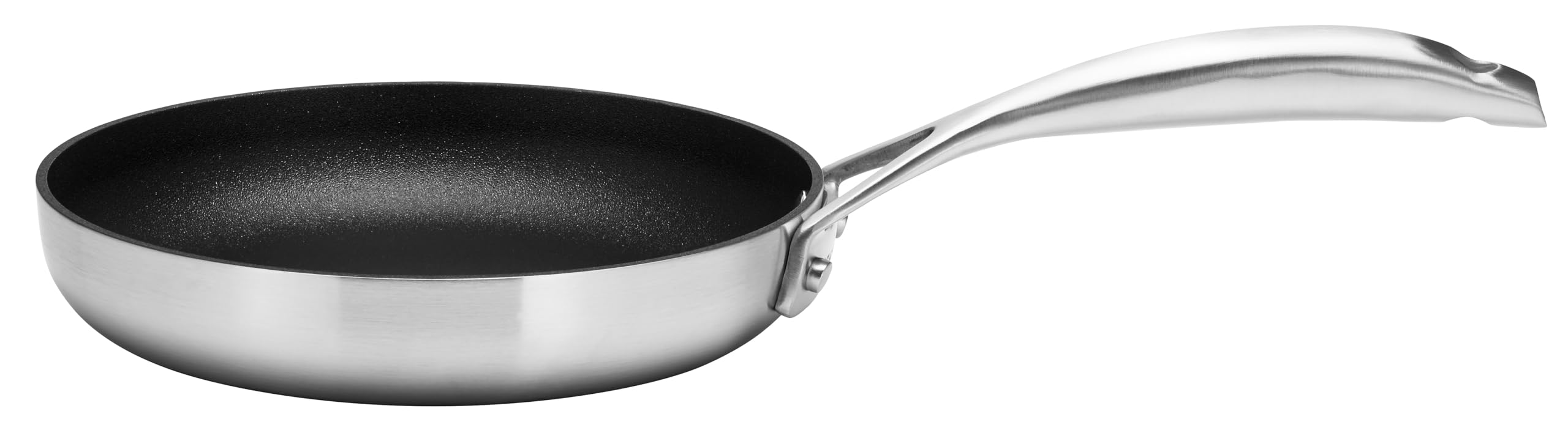 SCANPAN CS+ Padella a 5 strati, adatta a tutti i tipi di fornelli, padella multifunzione a induzione, rivestimento antiaderente Stratanium+, adatta al forno (20 cm)