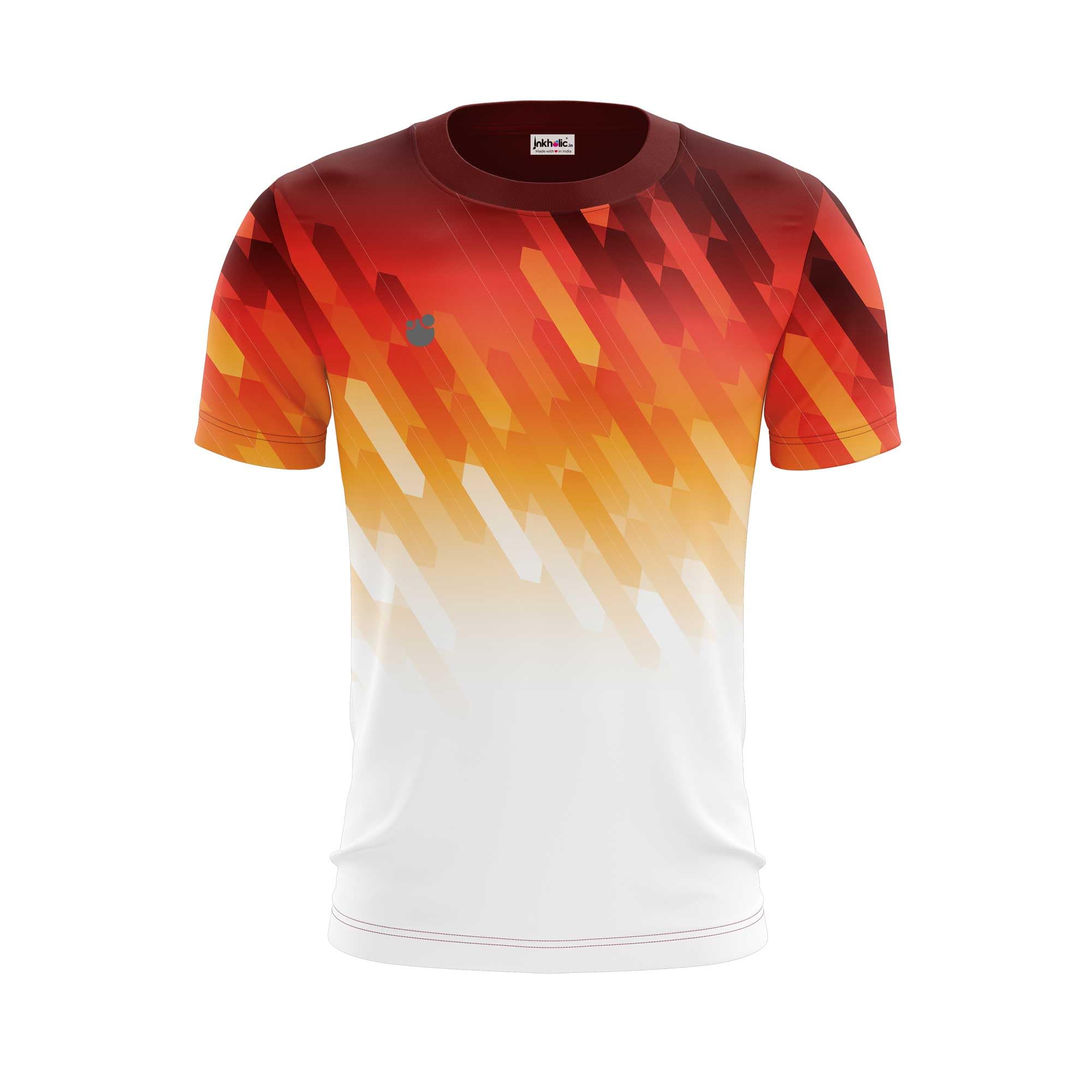 Round Neck Half Sleeves Full Printed Sports Jersey 3000-image-9