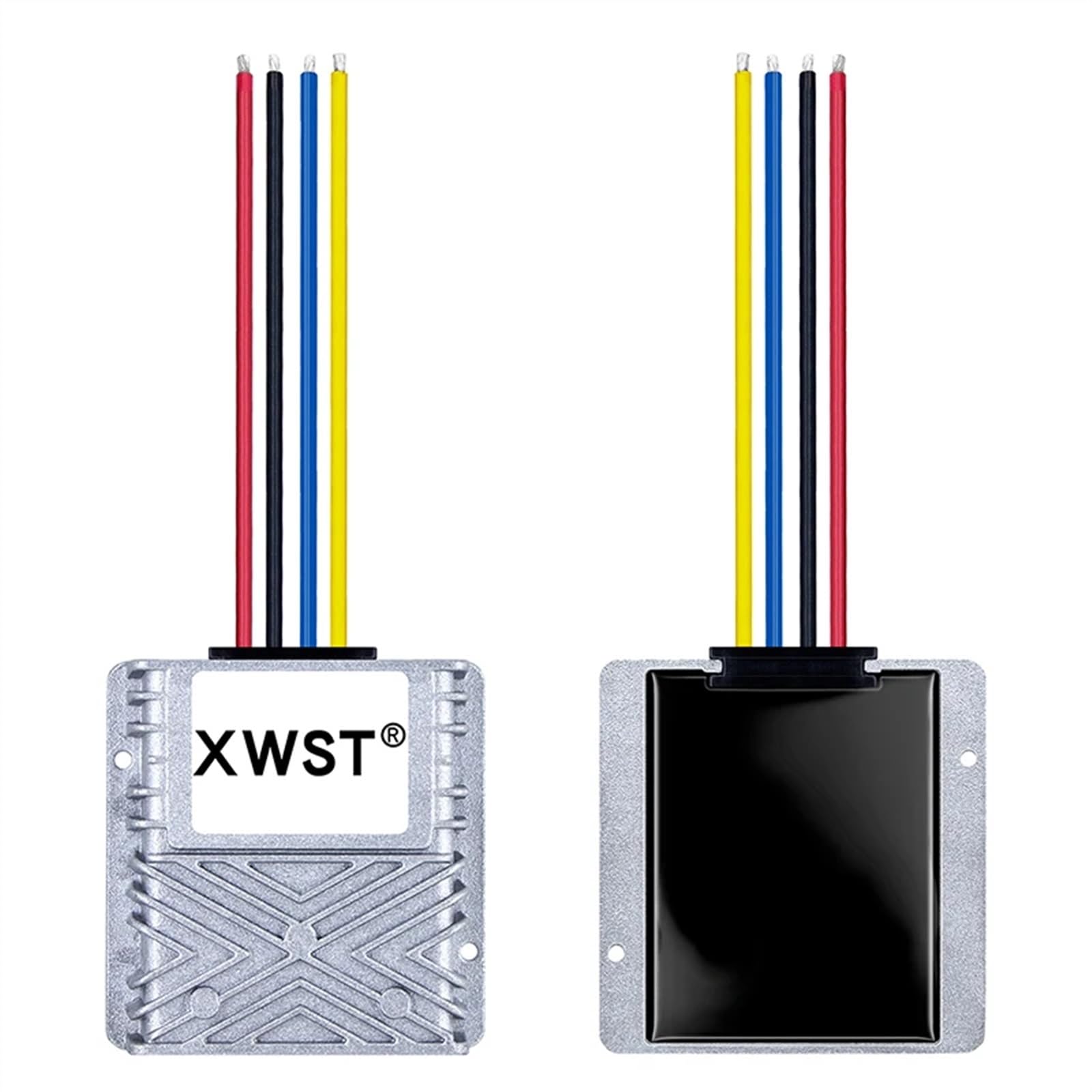 DC izolowany konwerter 36V48V60V72V100V do 24V 5A 6A moduł regulatora napięcia 30-120 V do 24 V falownik prądu (5A 75srebrny, 30-90 V)
