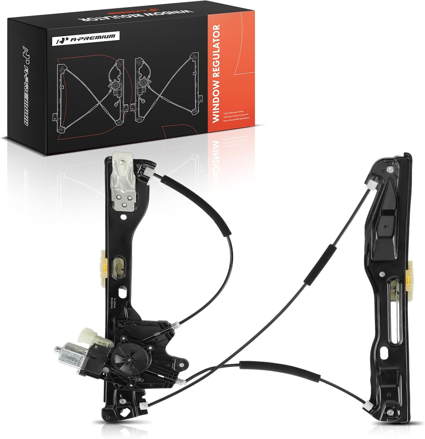 A-Premium Power Window Regulator with Motor Front Driver Side Compatible with Subaru Ascent 2019-2025, Front Left Driver Side