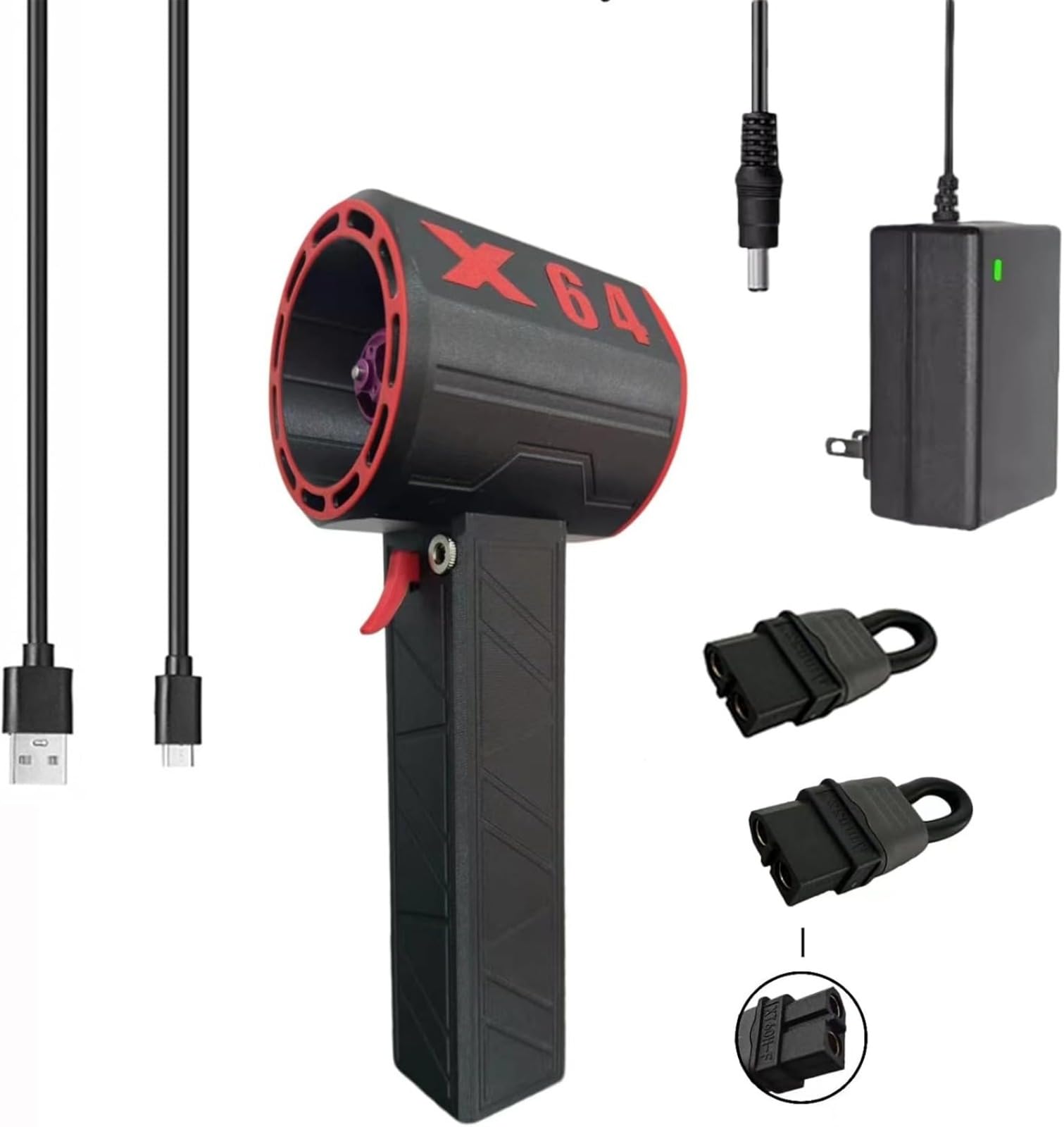 Amazon.co.jp: 【新型】X64 最強ブロワー 40m/s 爆風 洗車