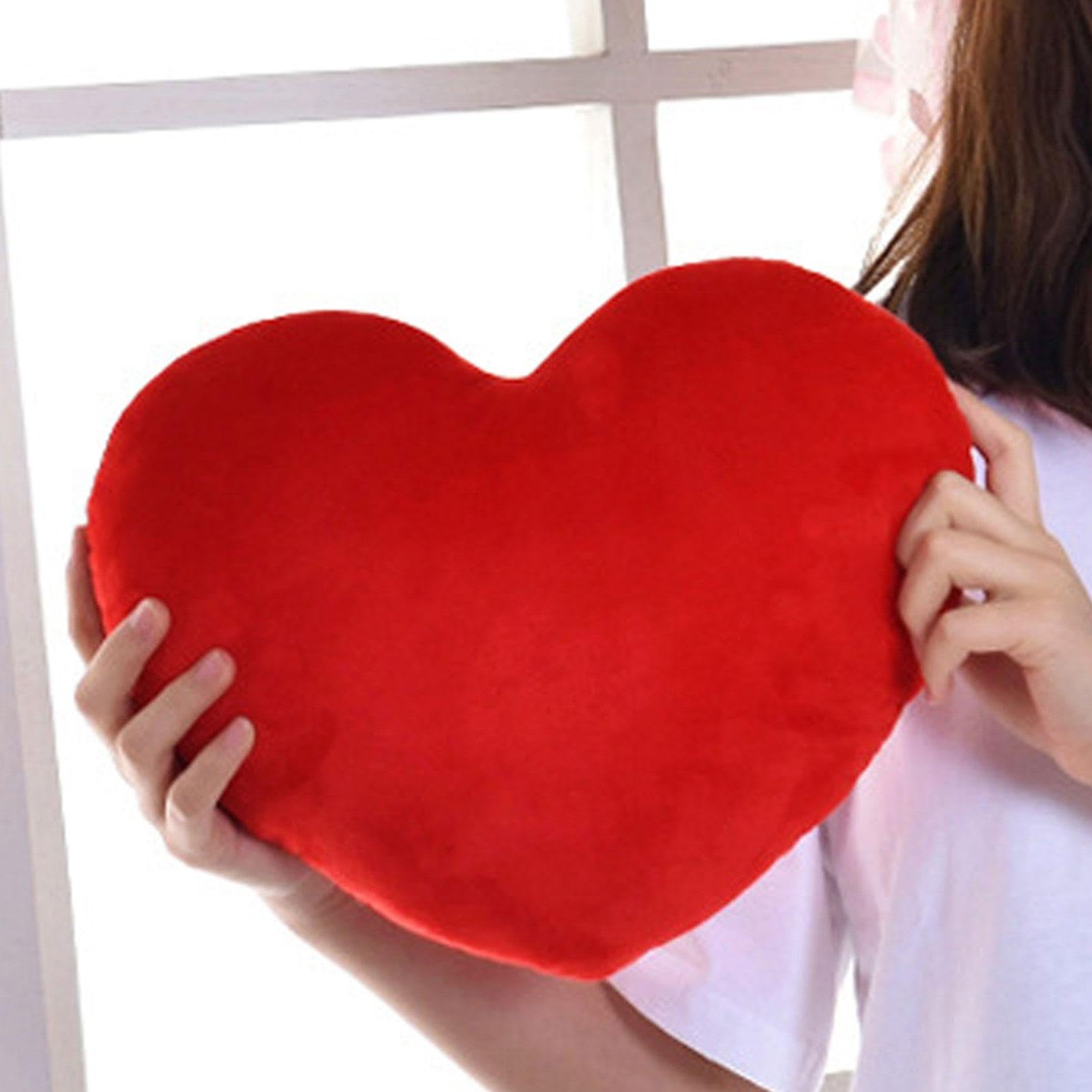 Cuscino Peluche A Forma Di Cuore Morbido - Ideale Per Regali, Bambini, Coppie E Decorazione Casa - Foto 9