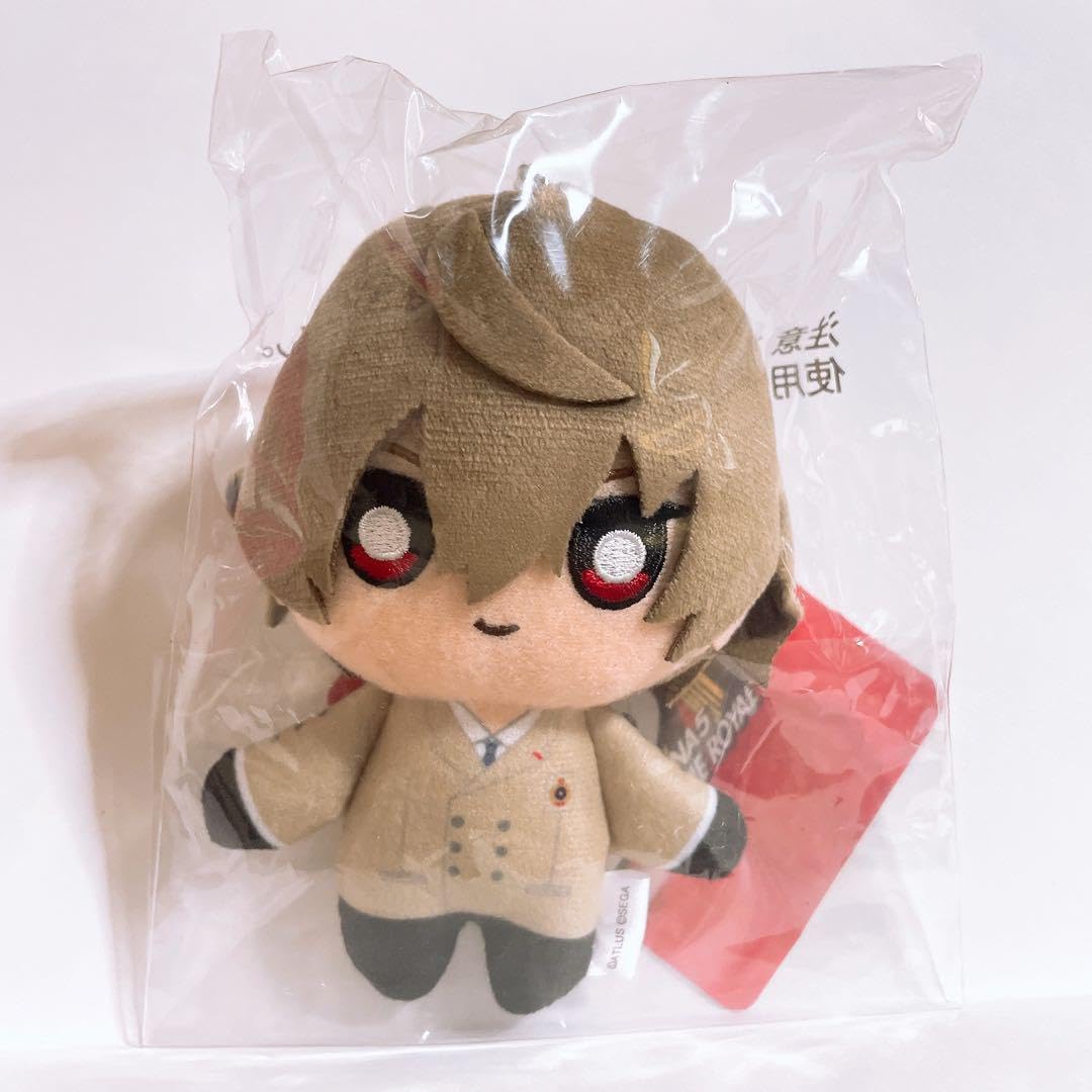 Amazon.co.jp: ペルソナ5 ぬいぐるみキーホルダー 明智吾郎 ぬいぐるみ 
