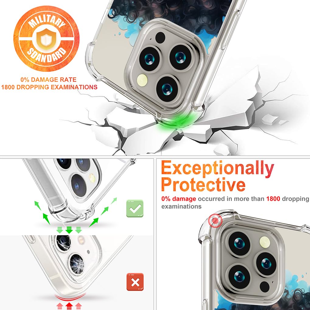 CCFUNCASE Cute IPhone 15 Case Clear For Women - Rugged Phone Case - View #12