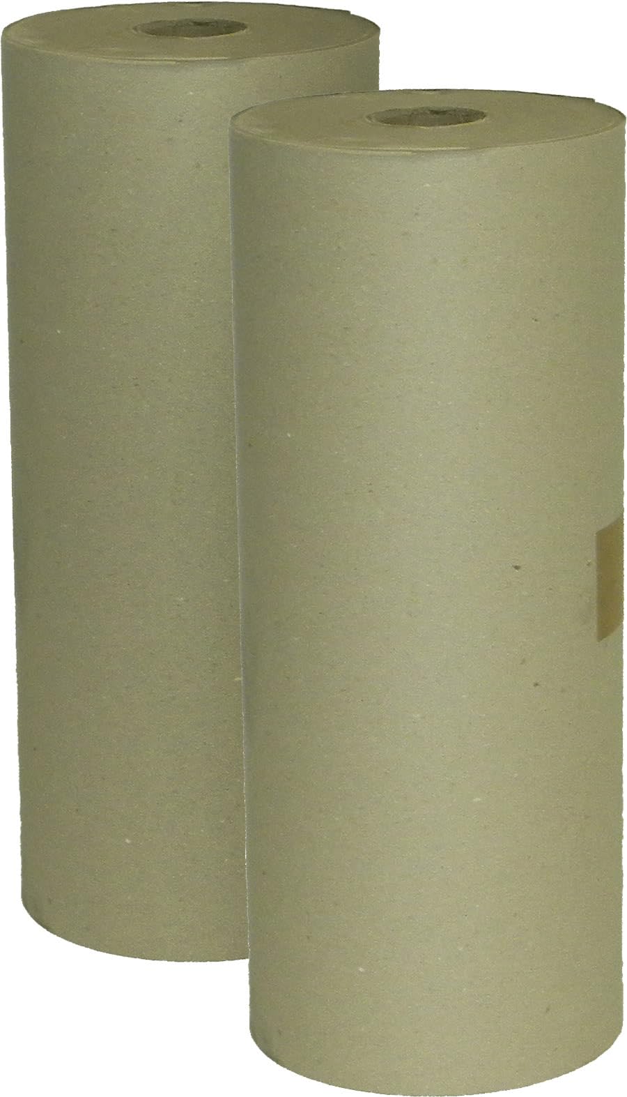 Schrenzpapier-Rollen, 100% Recycling, 50cm breit, 80g/qm, 3 Rollen, Verpackungsheld