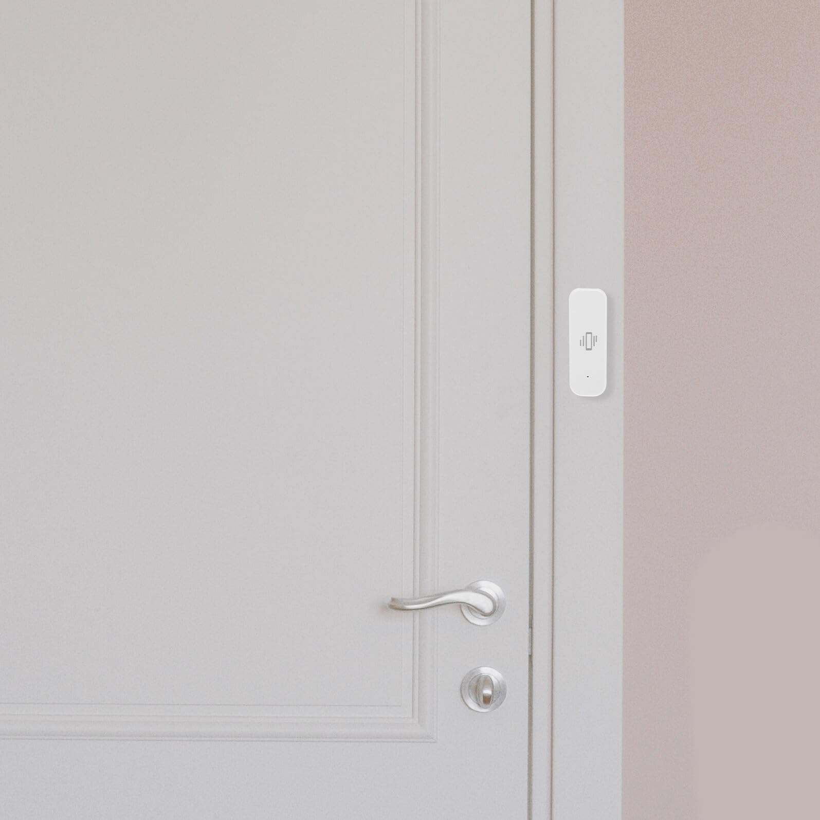 Sensore di Vibrazione Wireless Allarme Porta e Finestra, Sicurezza Intelligente per Casa e Ufficio, Notifiche in Reale, Rilevamento Sensibile per Sistemi di Sorveglianza