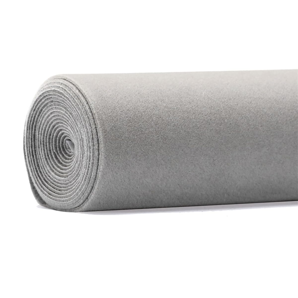 Self-Adhesive Velvet Fabric Sticky Flocking Fabric 59 * 19.68 inches for DIY Projects(14 Gray)