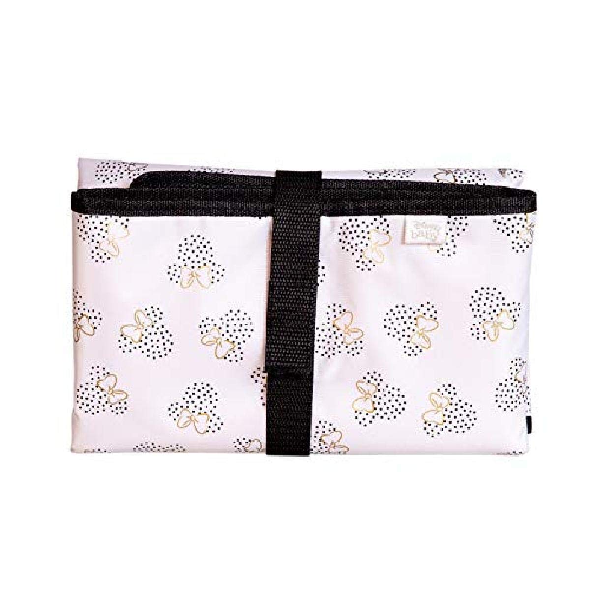 Disney Baby by J.L. Childress Full Body Portable Changing Pad for Baby, Mickey Minnie Ivory , 19x30 Inch (Pack of 1) : Everything Else
