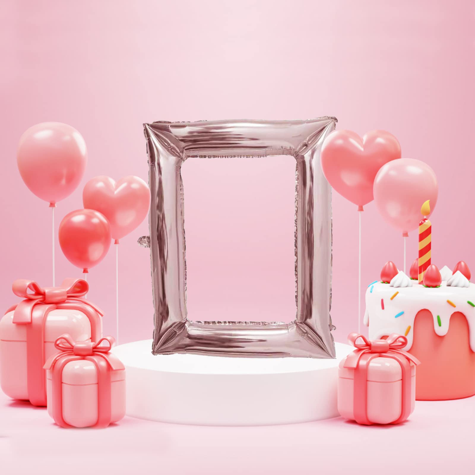 VALICLUD Cadre Photo Gonflable En PVC Pour L'année