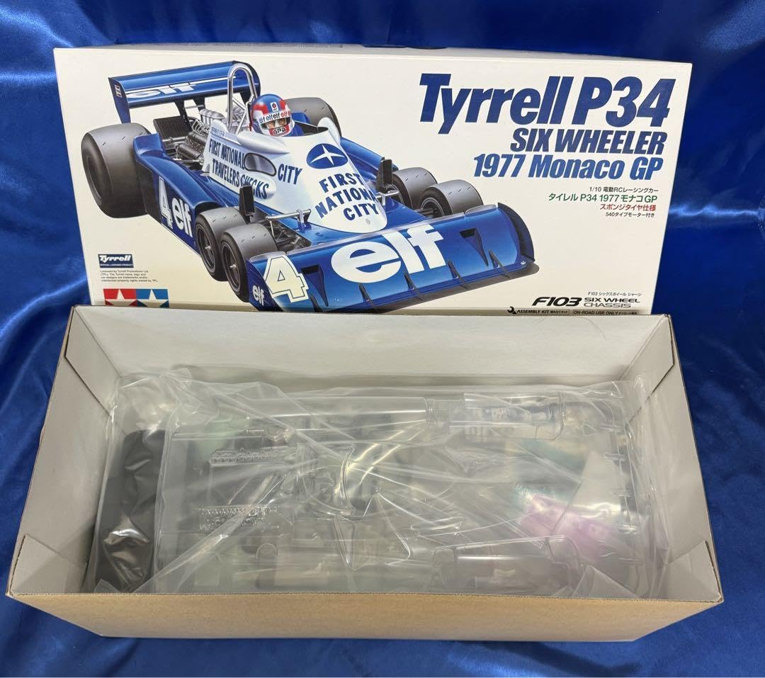 タミヤ 1/10 RCC タイレル P34 モナコGP スポンジタイヤ仕様 1977