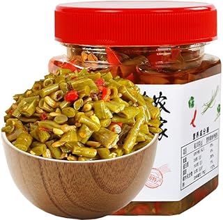 辣小董 酸豆角 酸辣味 豇豆 豆角 下饭菜 腌菜 酱菜 咸菜 中国食品 調味料入れ 280g/罐