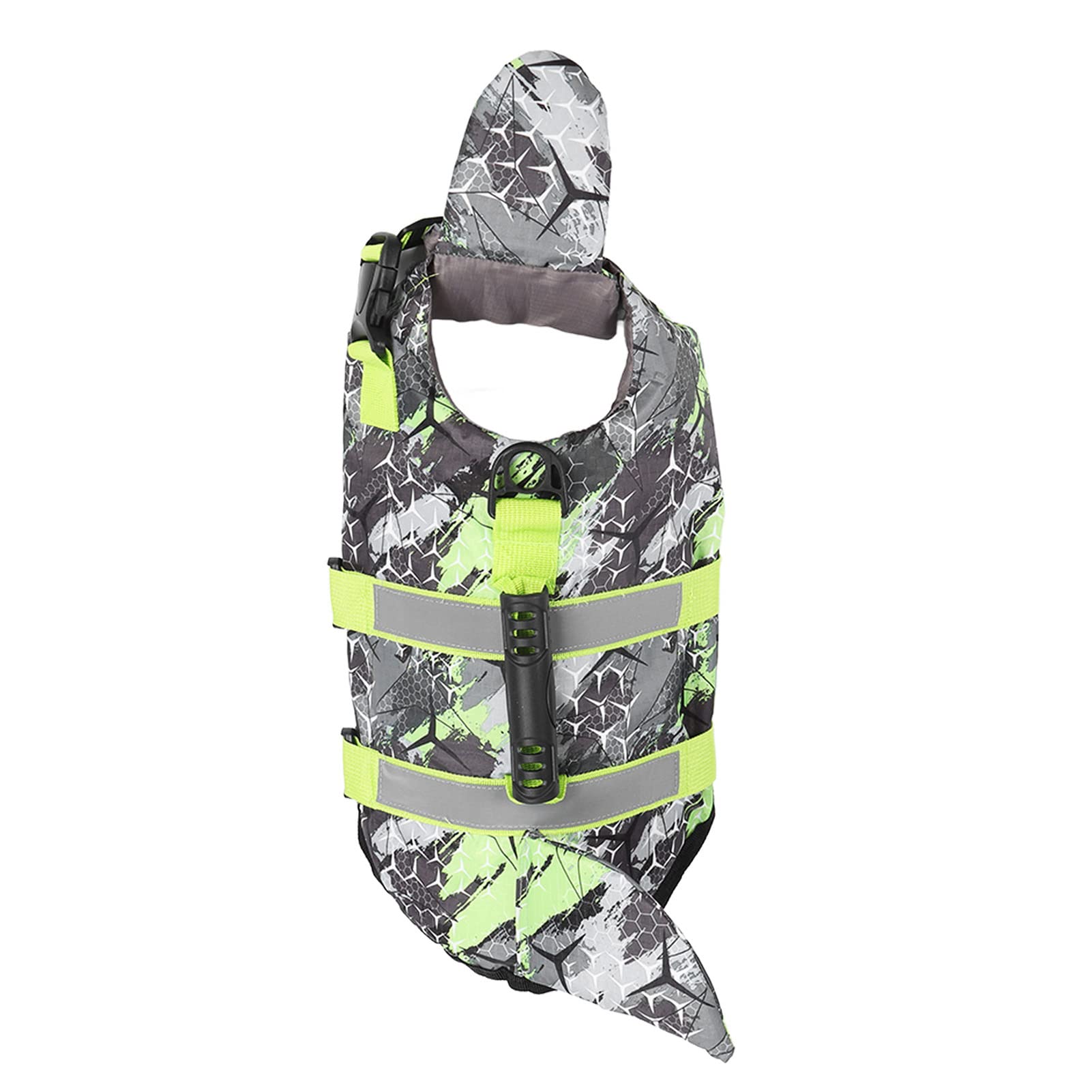 Gilet de Sauvetage pour Chien, Poignée Ergonomique, Sangle Réglable Confortable, Boucle à Dégagement Rapide, Gilet de Sauvetage pour Chien pour Le Surf (L)