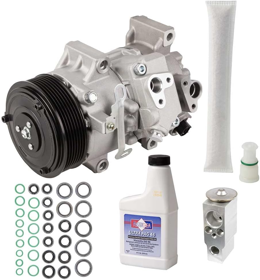 For Pontiac Vibe 2009 2010 AC Compressor w/A/C Repair Kit - BuyAutoParts 60-81797RK New
