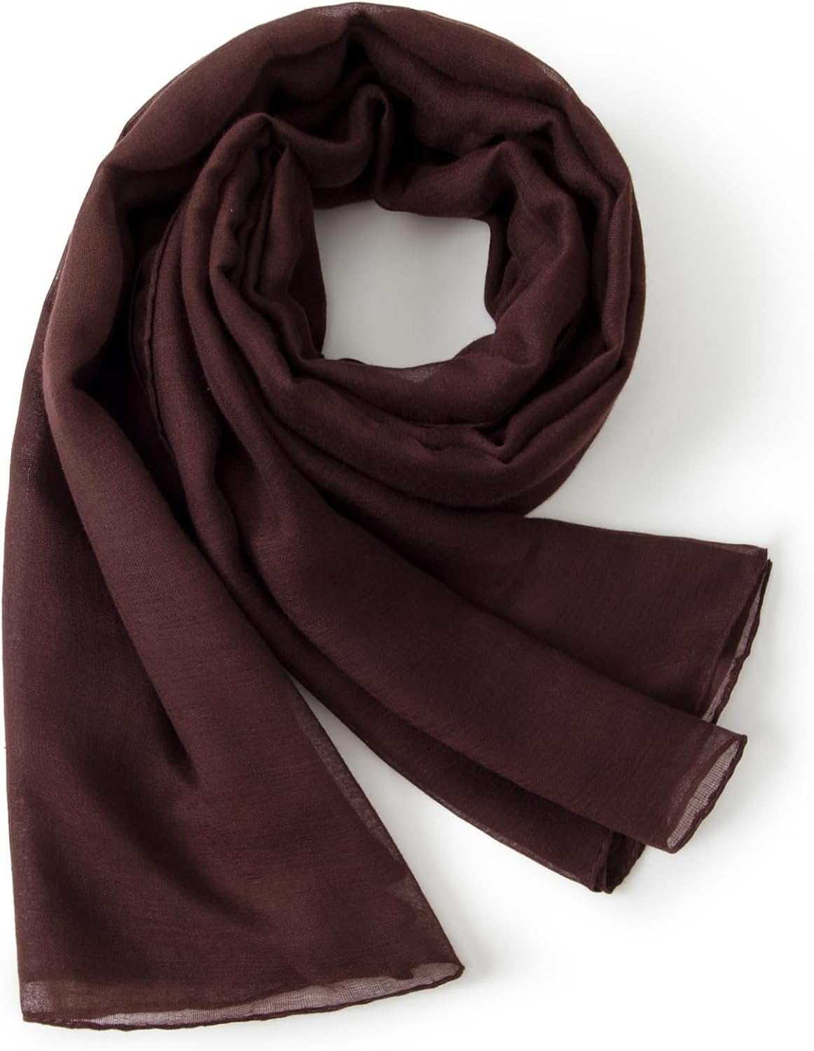 Men's Oversized Voile Scarf 35"x71" (90x180 cm) - Lightweight Breathable, Urban Style Neck Warmer | Gift Packaging Included - Image 3