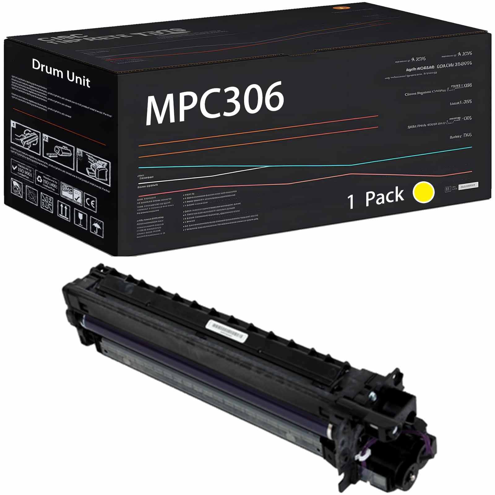 Amazon.com: MPC306 Toner Cartridge Compatible for Ricoh 842091