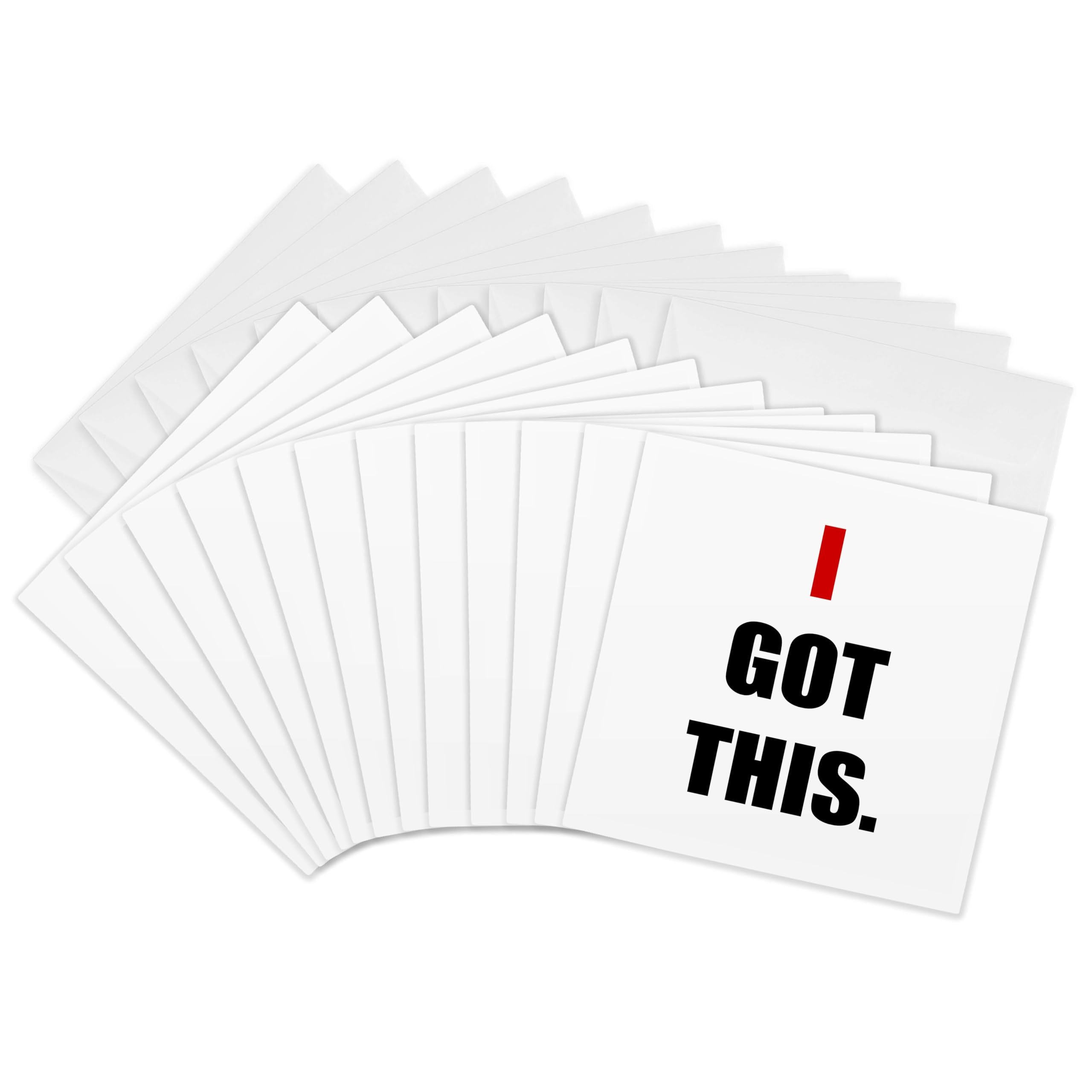 3dRose gc_237370_2 6 x 6-Inch "I Got This" Greeting Card (Set of 12)