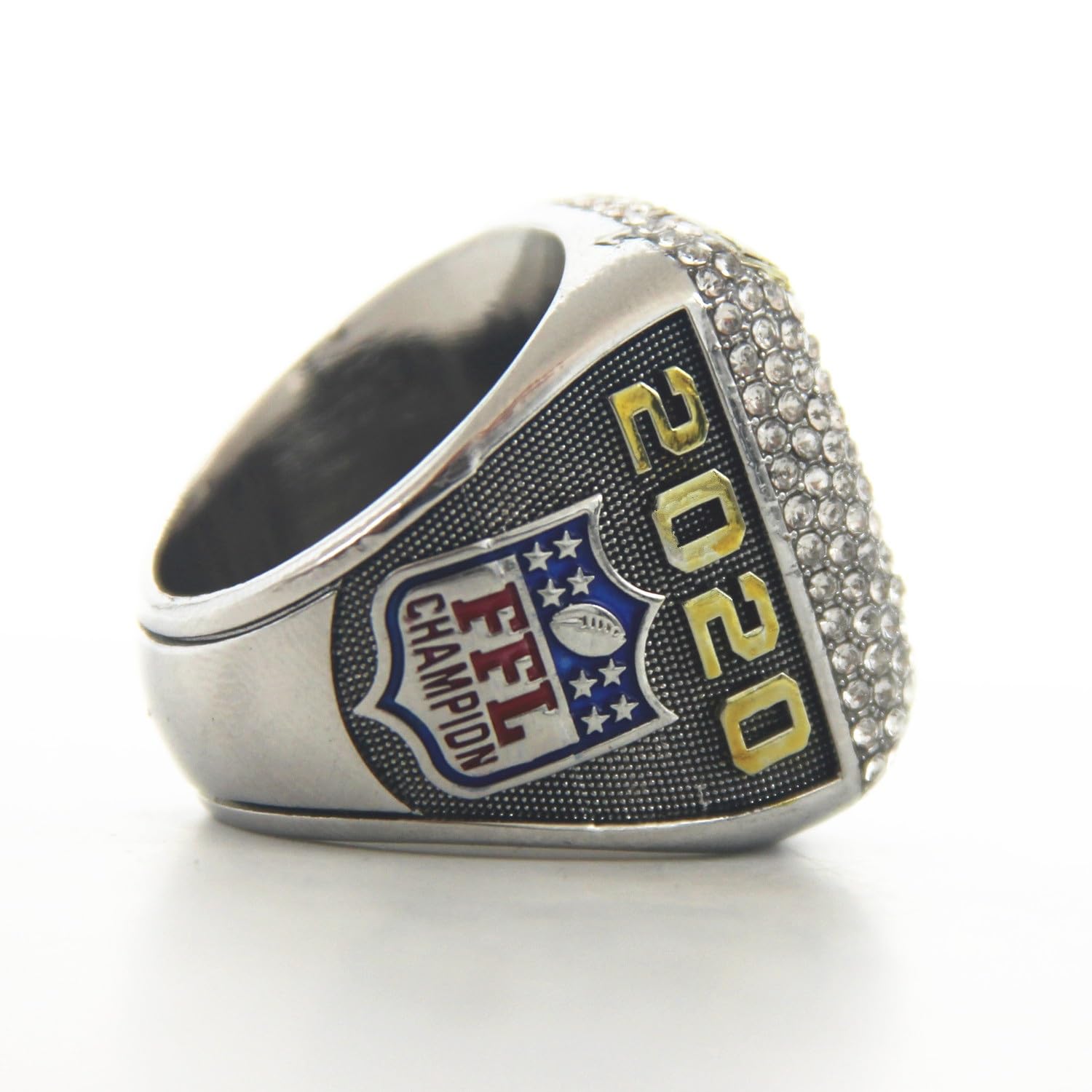 2020 Fantasy Football Ring Meisterschaftsring Meisterschaftstrophäe Geschenkbox Ring Displaybox(9)