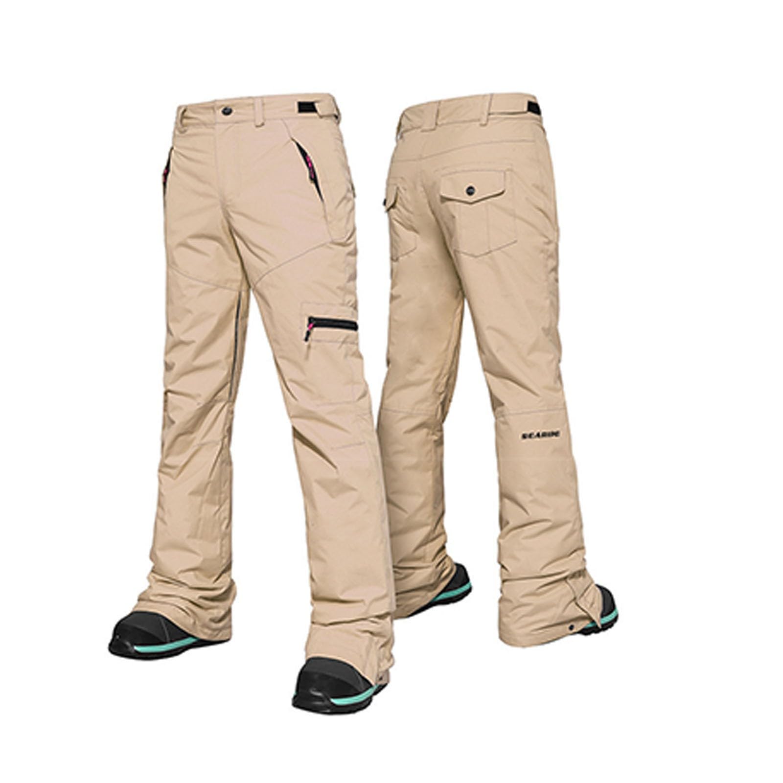 Herren Damen Snowboardhose Schnee Super Baggy Isoliert Winterfest Wasserdicht Lose Skihose Outdoor