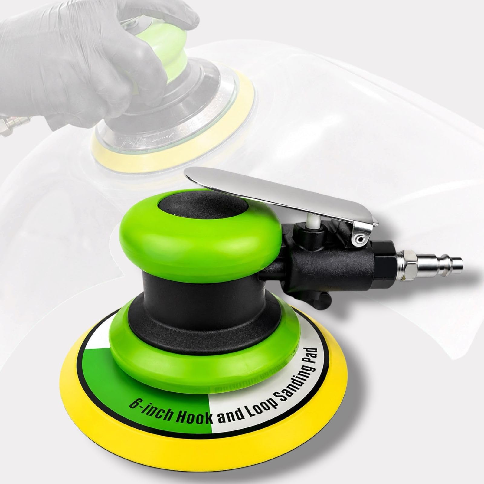 6" Orbital Sander for Auto Body & Paint -1 6" Orbital Sander for Auto Body & Paint -1