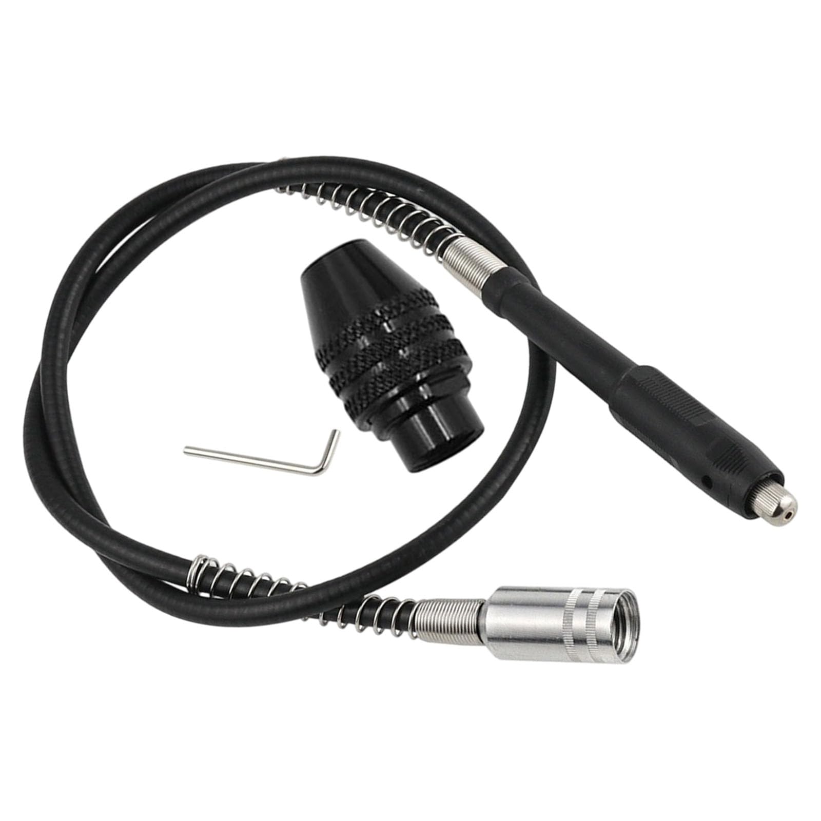 3Mm Flexible Shaft Adapter with 0.3-3.2Mm Drill Chucks Handle for Electric Grinders Detailed Carving and Sanding Shaft Grinder Rotary Tool
