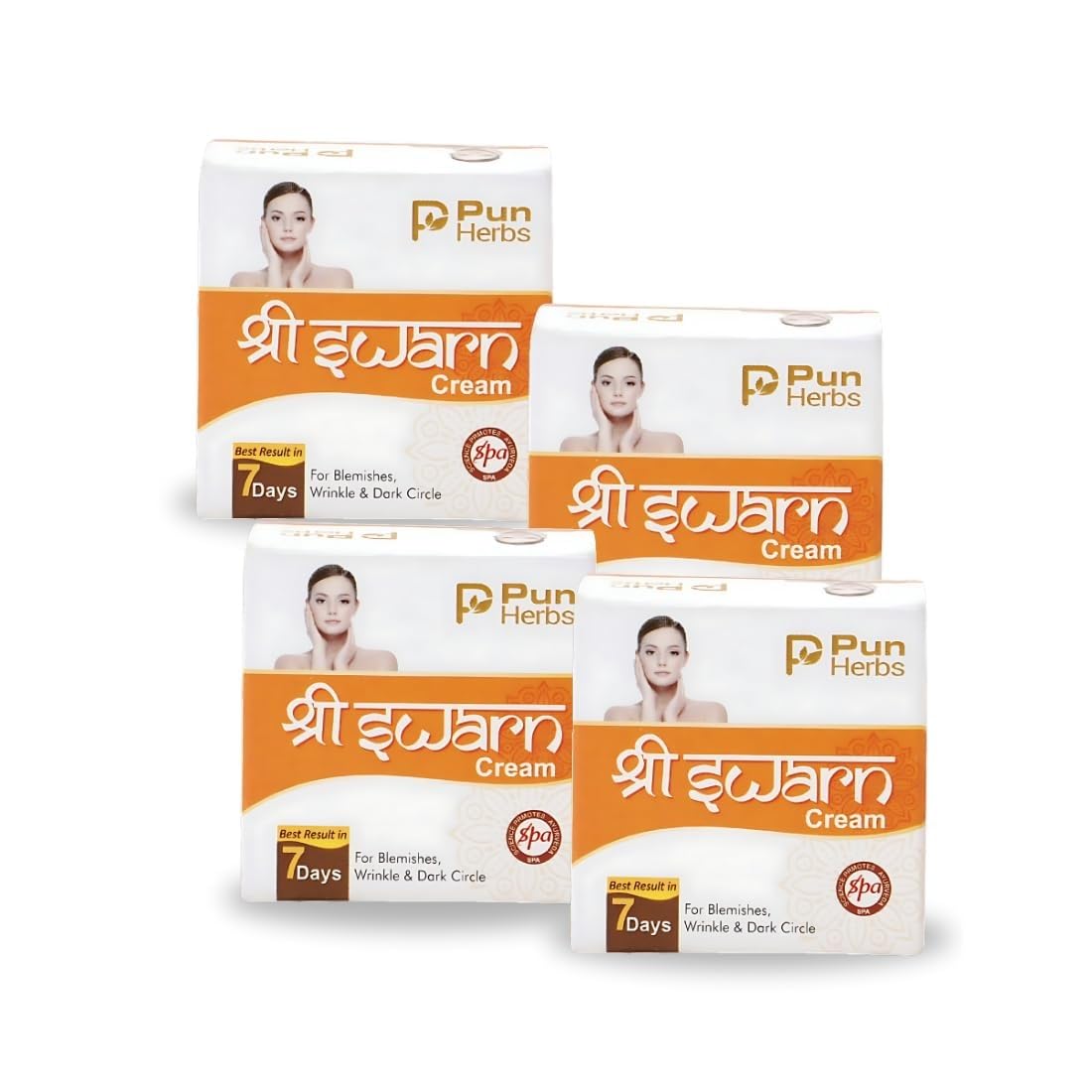 Blemishes, Wrinkle & Dark Circle Cream | With Aswagandha and Saffron (Pack of 4)-image-26