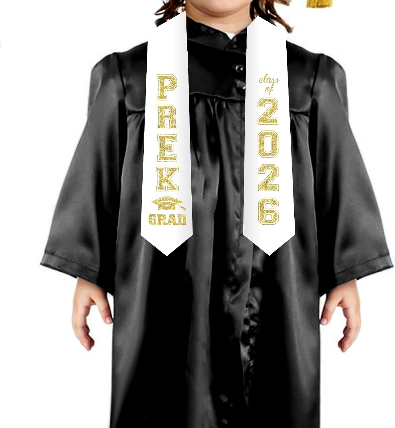 Jollyboom Pre-k Graduation Decorations 2026, Class of 2026 Graduation Decorations Stole Sash Congrats Grad Academic Preschool