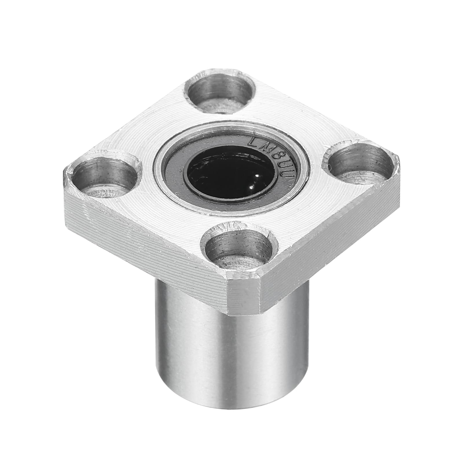 QUARKZMAN LMK8UU liniowe łożysko kulkowe 8 mm otwór 15 mm OD 24 mm długość kwadratowy kołnierz stalowa klatka do maszyny CNC drukarki 3D
