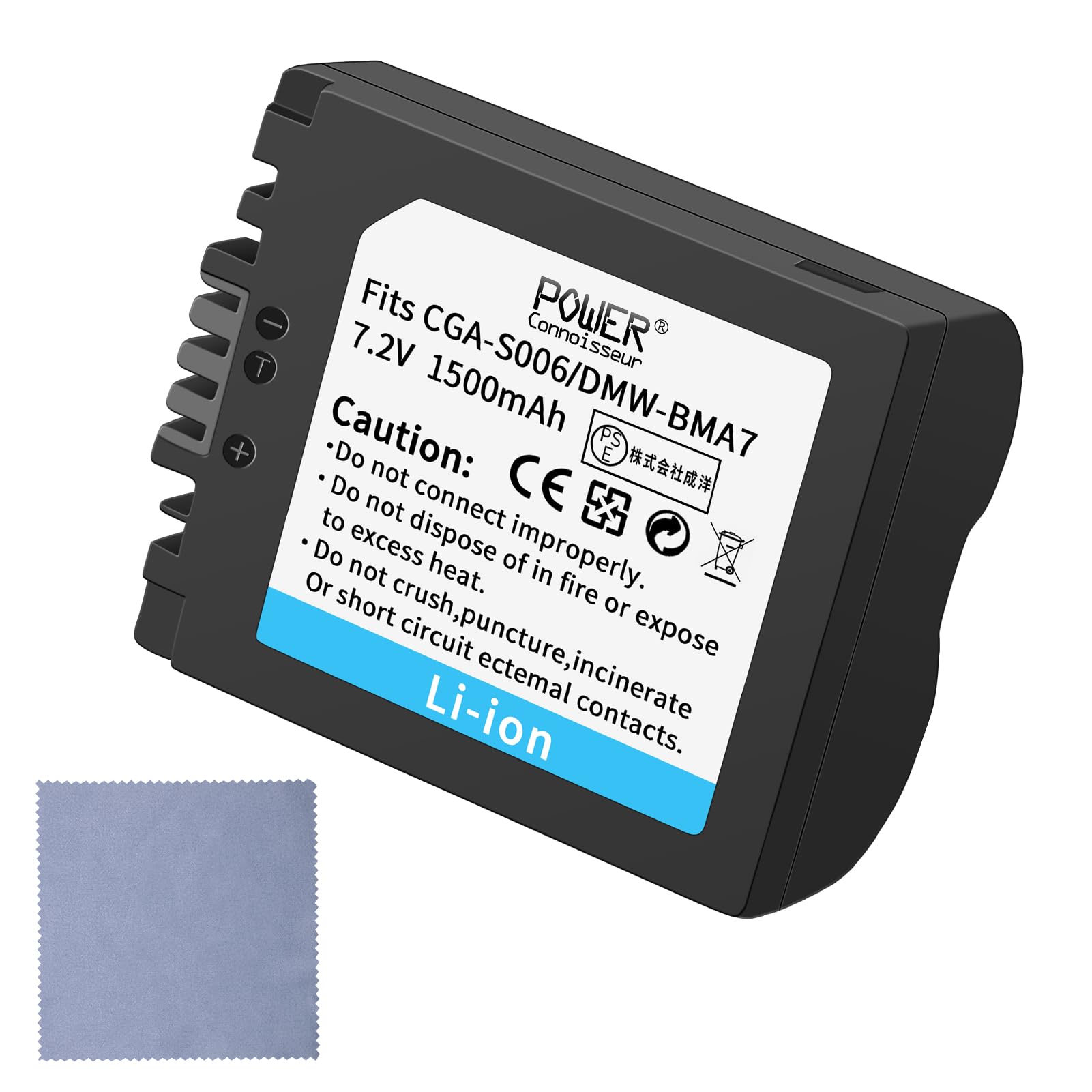 Amazon | Power-connoisseurリチウムイオン充電池Panasonic