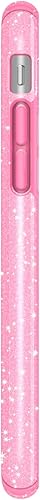 Miniatura 3 de Speck Productos Presidio Clear & Glitter Funda para iPhone SE 2020/iPhone 8 - Bella Rosa con Brillo Dorado