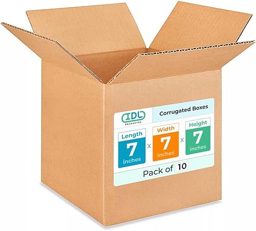 Miniatura 187 de Cajas para envío IDL Packaging - B-1266-5 de cartón corrugado, tamaño pequeño, de 12 pulgadas de largo x 6 pulgadas de ancho x 6 pulgadas de alto