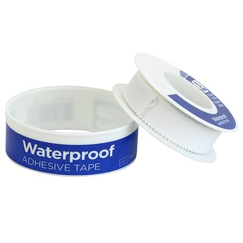 Miniatura 7 de Iconikal First Aid - Cinta adhesiva impermeable color blanco 05 x 5 yardas paquete de 6