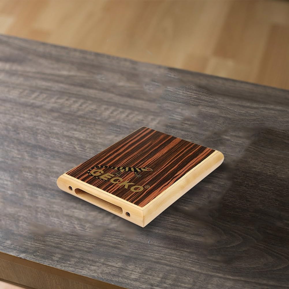 Cajon - Caja de percusión de madera con cuerdas de guitarra para viajes y actuaciones callejeras, 45 x 235 x 290 mm (PAD2)