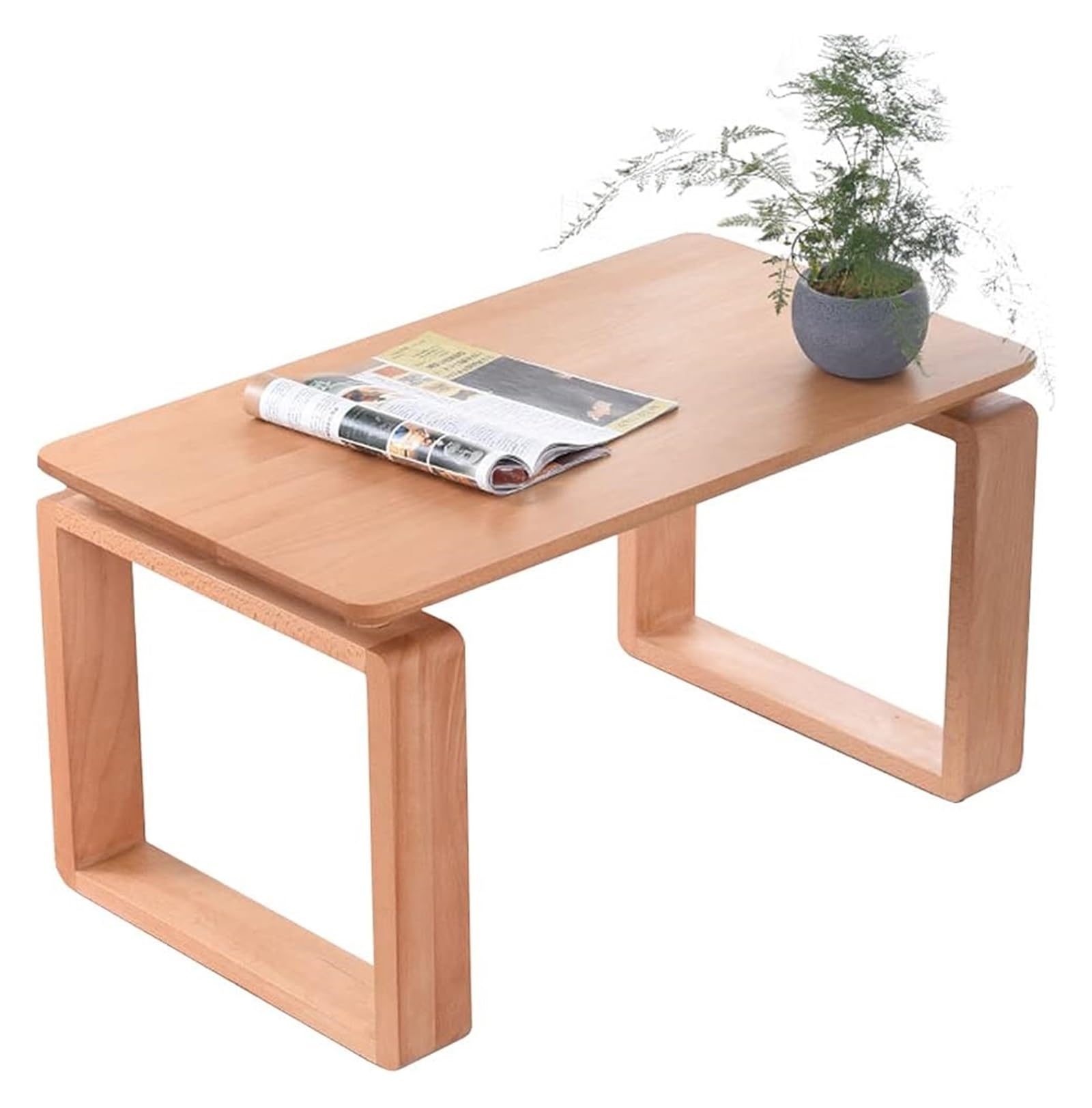 Table tatami pliante pour un coin thé zen et chaleureux