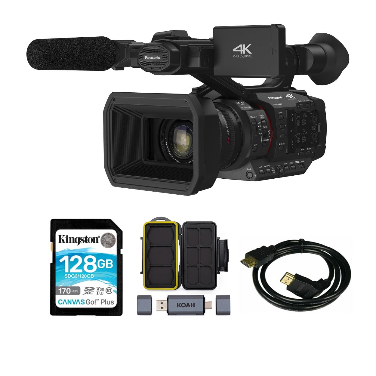 Amazon.com : Panasonic X20 4K Mobility Camcorder with Rich