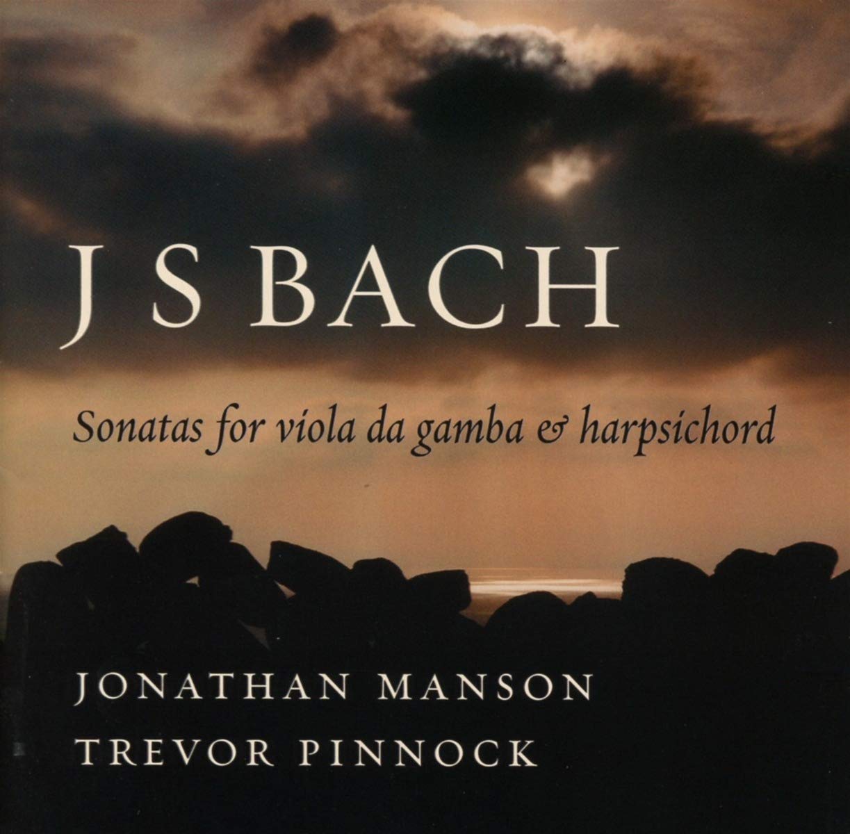 Trevor Pinnock Manson J. S. Bach: Sonatas for Viola da Gamba [CD]