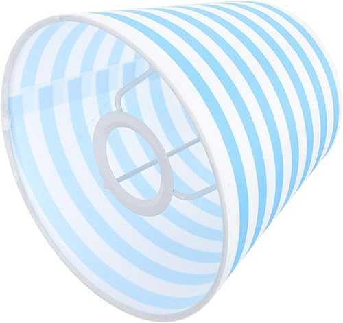 Uonlytech Cubierta de pantalla de patrón delicado para lámparas de pie de mesa, diseño simple, accesorio de iluminación elegante para mesita de