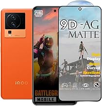 FAIYER BEAT Premium Tempered Glass comfortable for iqoo neo 7 pro (matte finish glass, Pack of 1) Full Screen Coverage gaming matte Screen Protector Guard (iqoo neo 7 pro)