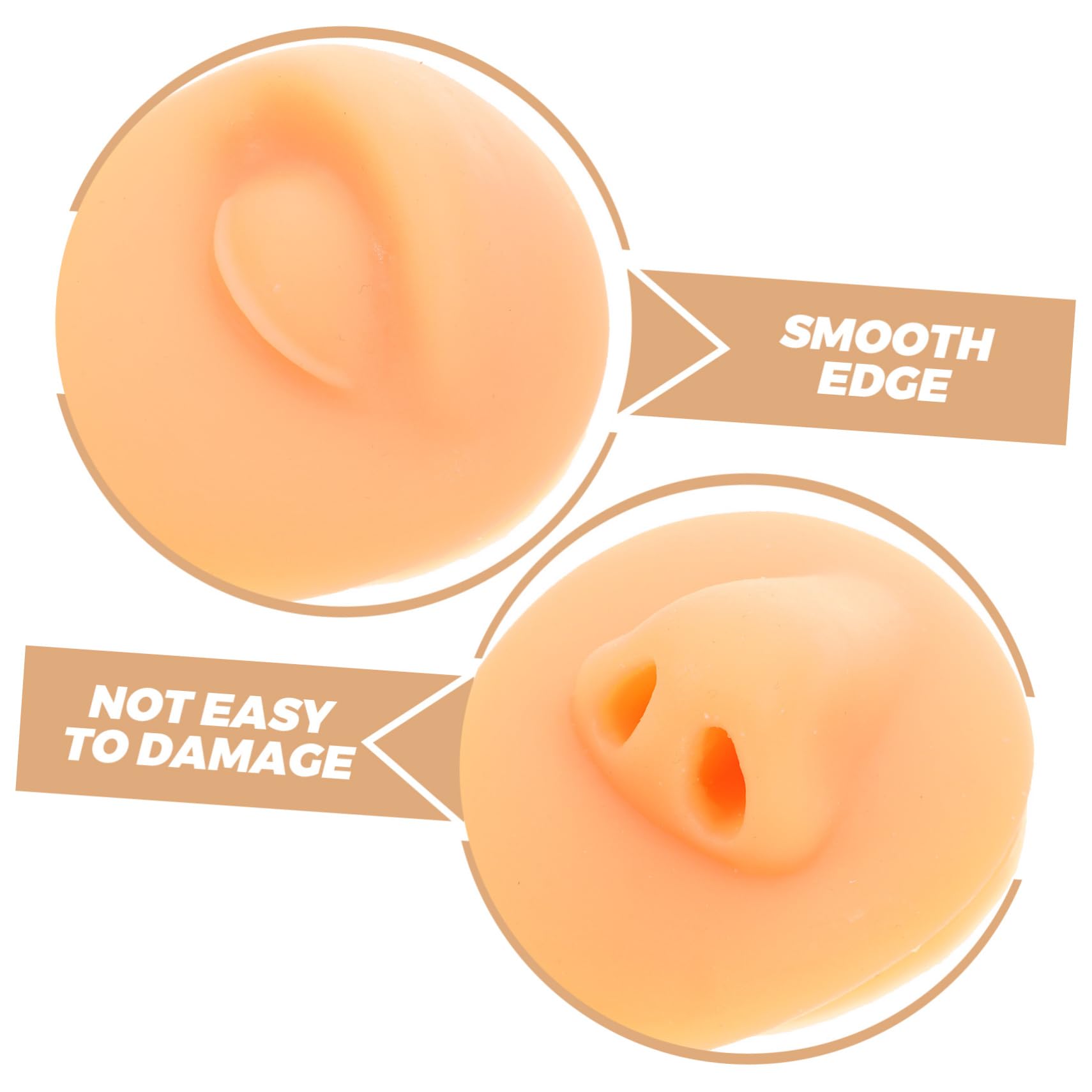 Beaupretty Set 7 Pezzi Facile da Pulire in Silicone Flessibile per Pratica di Piercing su Parti del Corpo come Orecchie, Naso, Bocca e Lingua per Uso Personale e Saloni di Bellezza