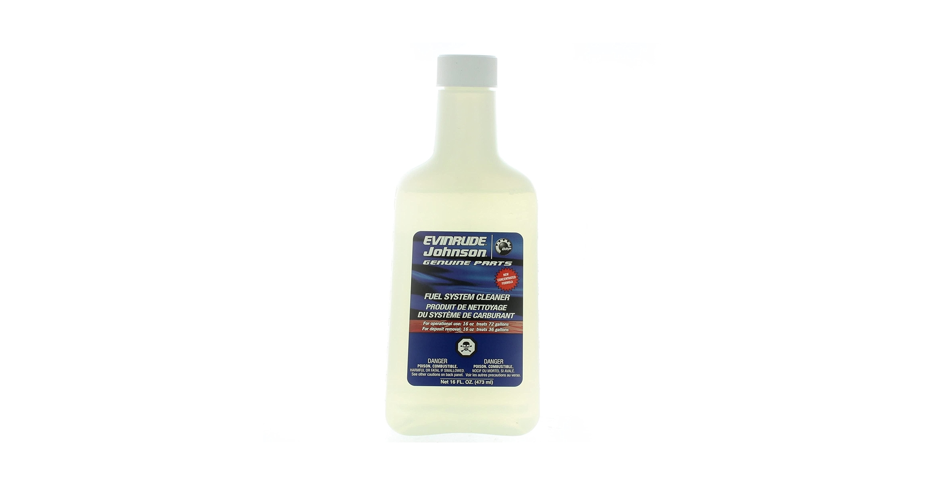 Johnson Evinrude Fuel Systems Cleaner 12-oz- 2 or 4 ... - Amazon.com
