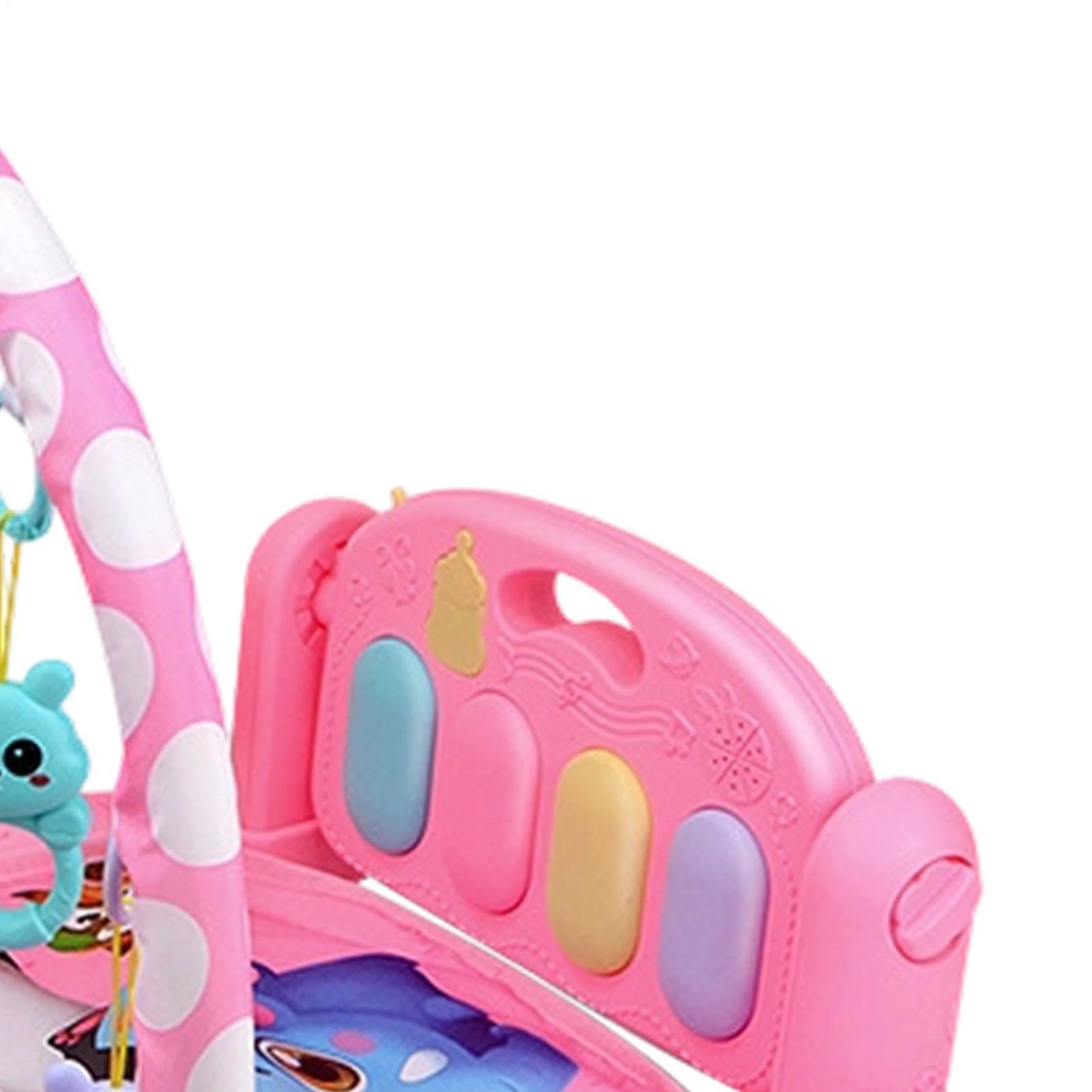 Alfombra para Patada y Juego Ajustable con Luz y Música | Juguetes Educativos de Niños, Gimnasio para Tocar Piano para sala, habitación infantil y
