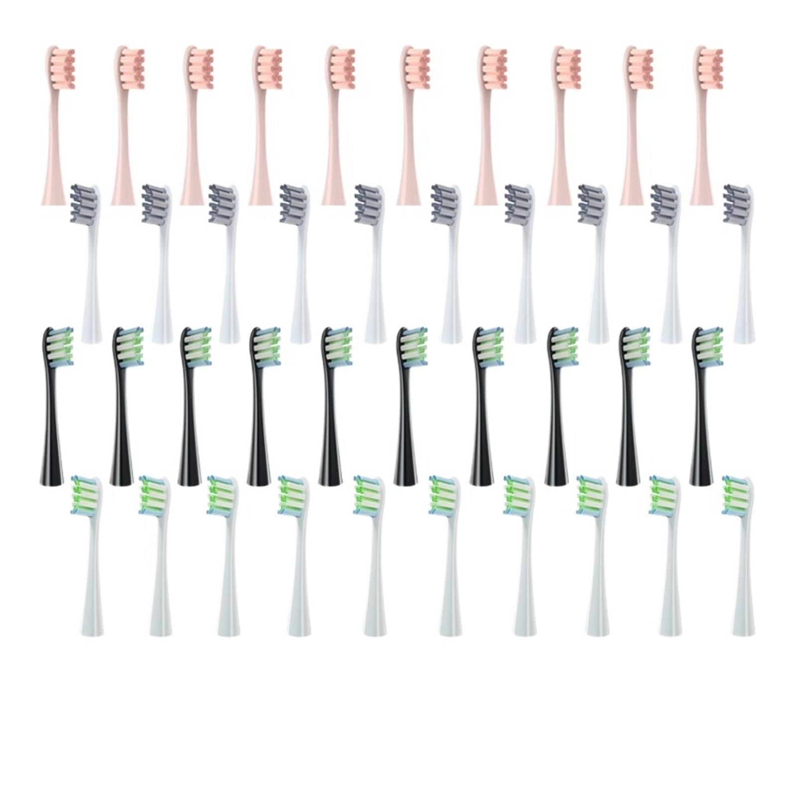 Cabezales suaves, compatible con Oclean, X PRO Z1 | Cabezales reemplazables para cepillos eléctricos F1 One Air 2 y SE(40pcs)