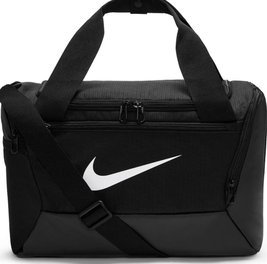 Nike Unisex – Erwachsene Brsla Tasche, Black/Black/White, Einheitsgröße EU