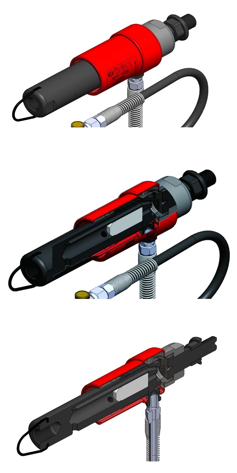 KS Tools 152.1130 Druckluft Injektoren-Auszieher-Satz, 9-tlg