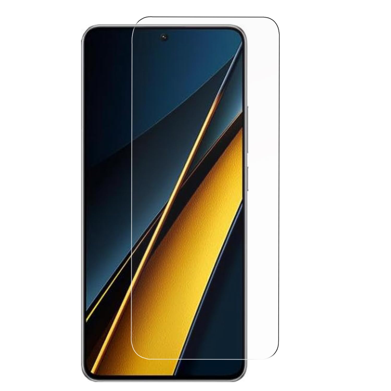 100X Protector Pantalla para Xiaomi Poco X6 Pro 5G | Cristal templado movil | Antiarañazos | Antihuellas | Dureza 9H | Ultra fino | Ultra Transparente | Ultra Resistente