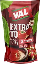 Val Alimentos Extrato De Tomate Val Sachê 1 7Kg