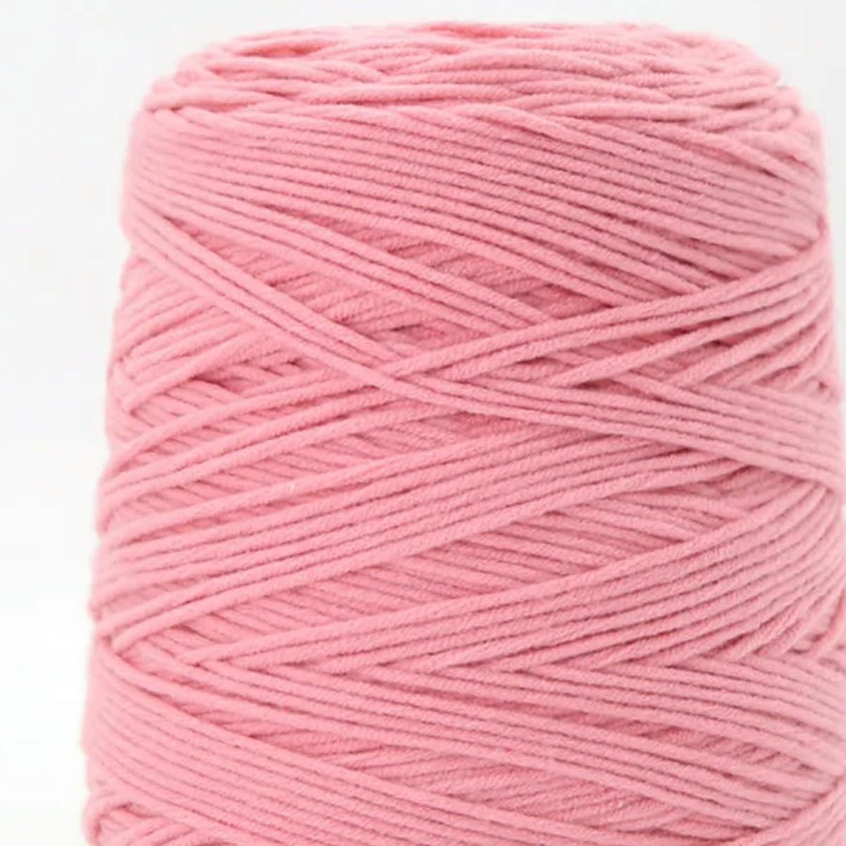 VICIYOO 400g Tufting Cylinder Yarn 8Strands of Milk Cotton Tufting Wool DIY Hand-woven Carpet Yarn Bulk