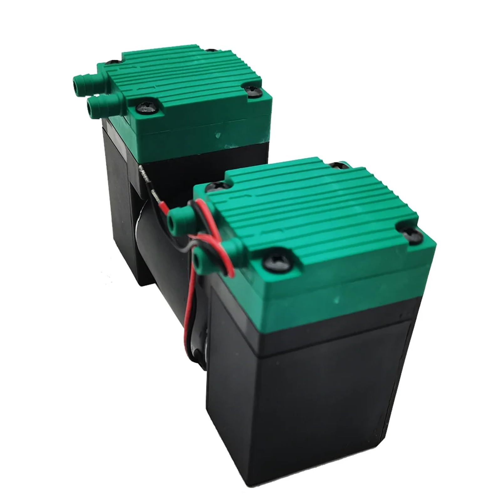 Bomba de vacío micro, bomba eléctrica, bomba de aire pequeña silenciosa, bomba de diafragma de doble cabezal, 20L/MIN(12V)