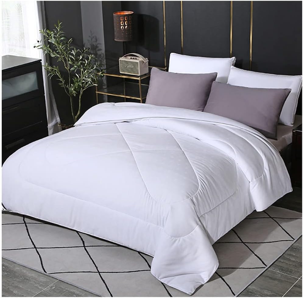 Handmade Summer Cotton Quilt Hotel Blanket Sleep Silk Comforter 7.9 x 9.1 inches (200 x 230 cm) Bedspread Warm Duvet (Color: D, Size: 86.6 x 94.5 inches (220 x 240 cm), 6.8 lbs (3 kg), D 78.5 x 90.6