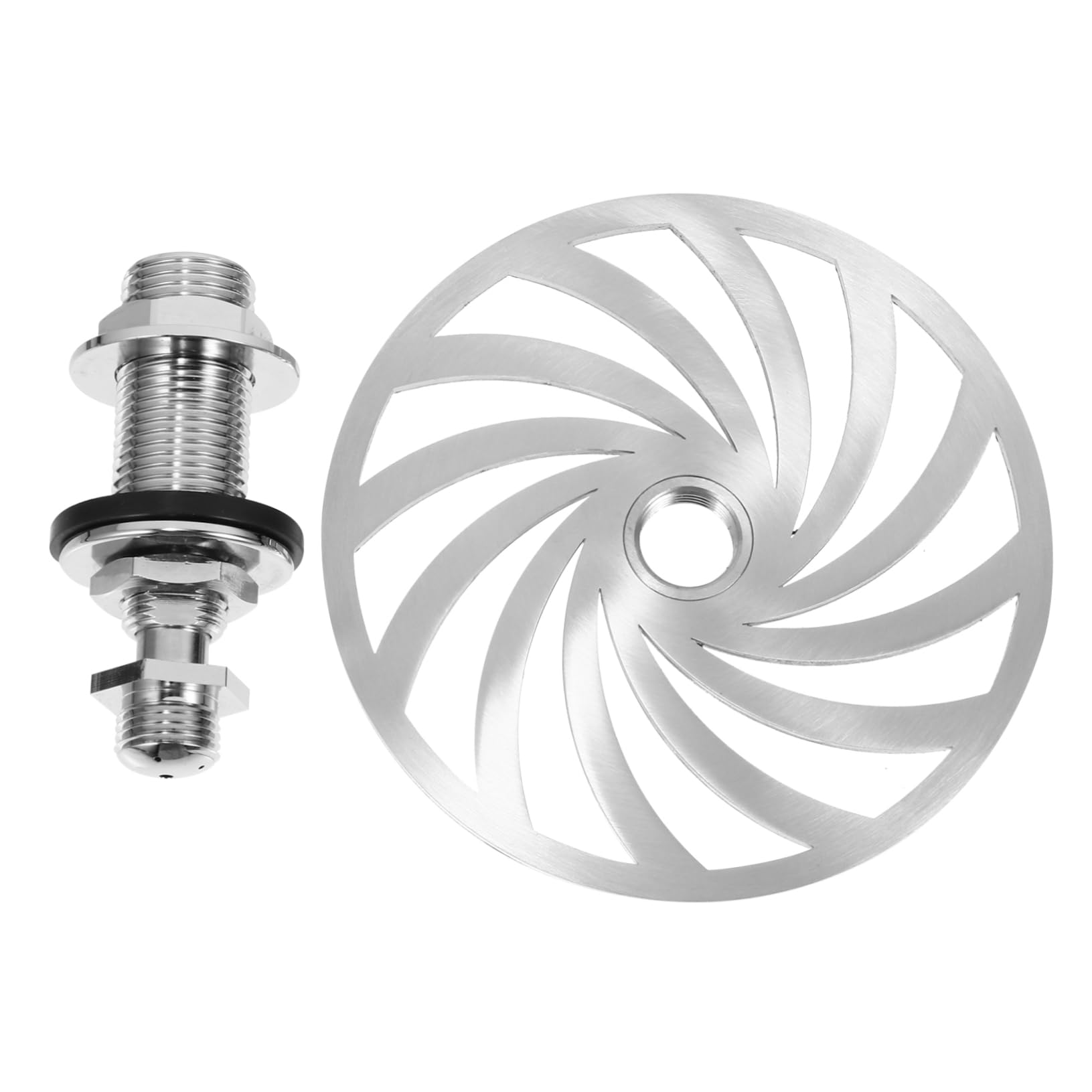 SHINEOFI Lavadora Automática de Copas de Acero Inoxidable Alta Presión y Descarga Multidireccional para Bares y Tiendas de Té